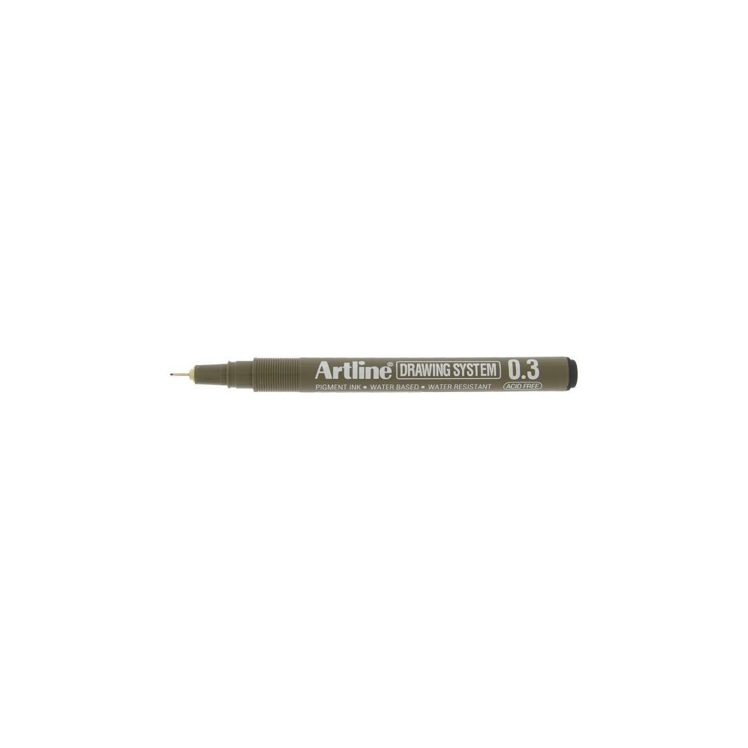 ARTLINE Fineliner EK233 0.3mm svart | Kontorsmaterial - Pennor - Finelinerpennor | Kontorsexperten