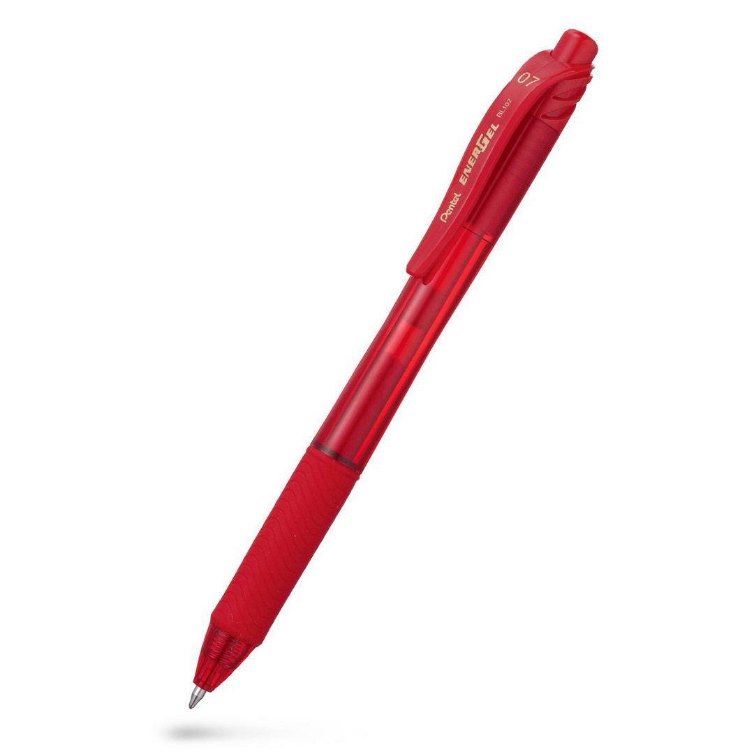 PENTEL Gelpenna EnerGel X 0,7 röd | Kontorsmaterial - Pennor - Gelpennor | Kontorsexperten