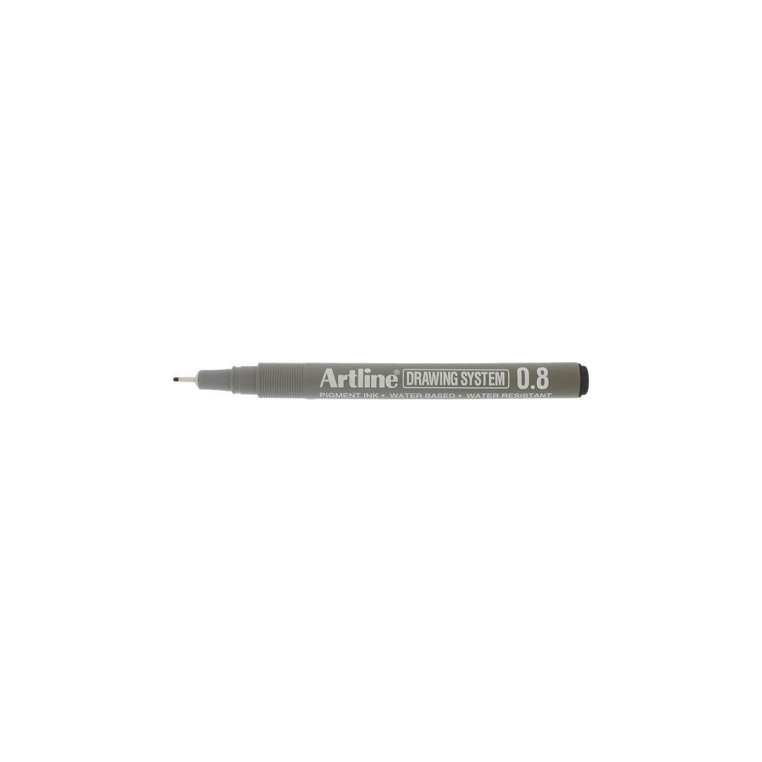 ARTLINE Fineliner EK238 0.8mm svart | Kontorsmaterial - Pennor - Finelinerpennor | Kontorsexperten