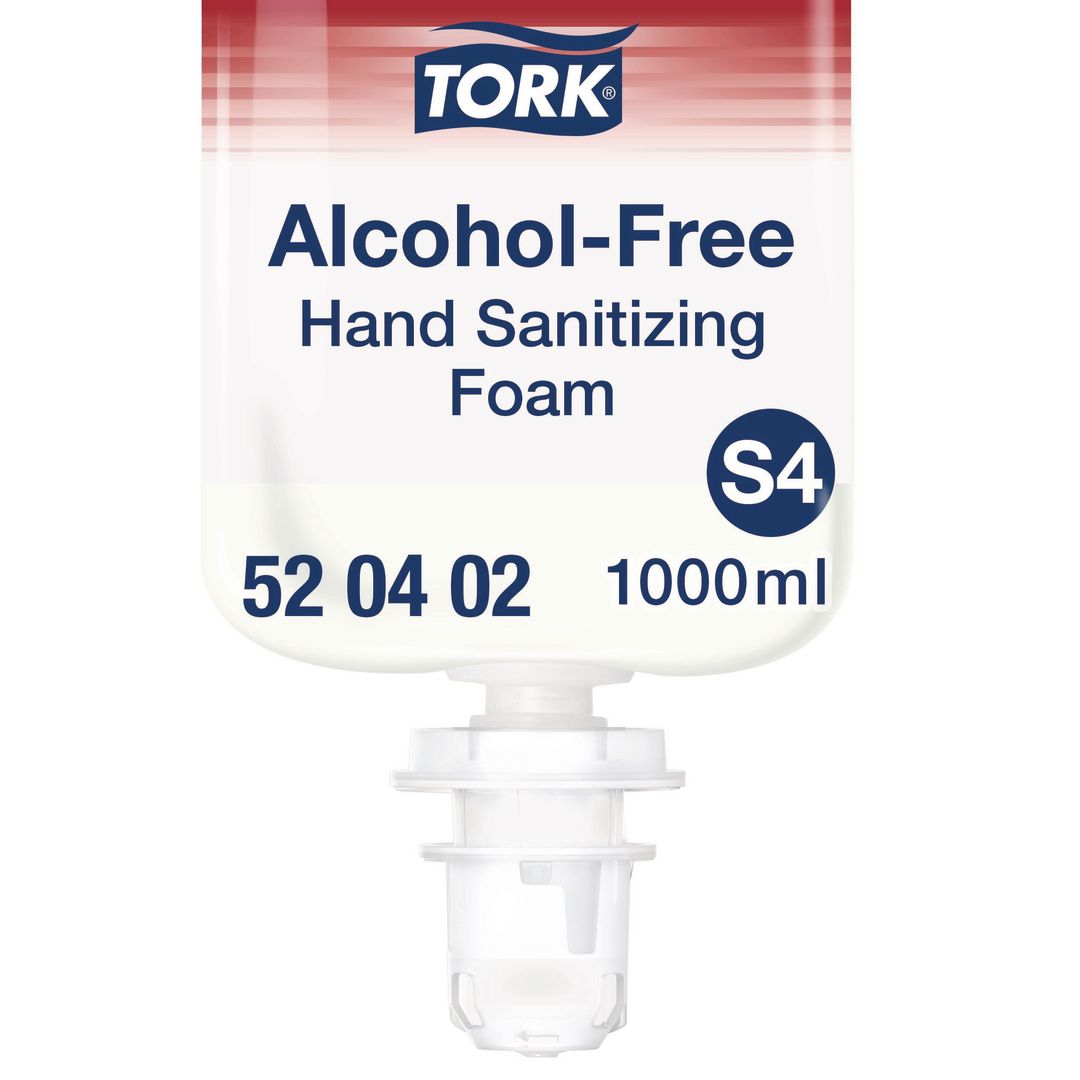 TORK Handdesinfektion S4 skum utan alkohol 1L | Städ och hygien - Desinfektionsmedel - Systemhanddesinfektion | Kontorsexperten