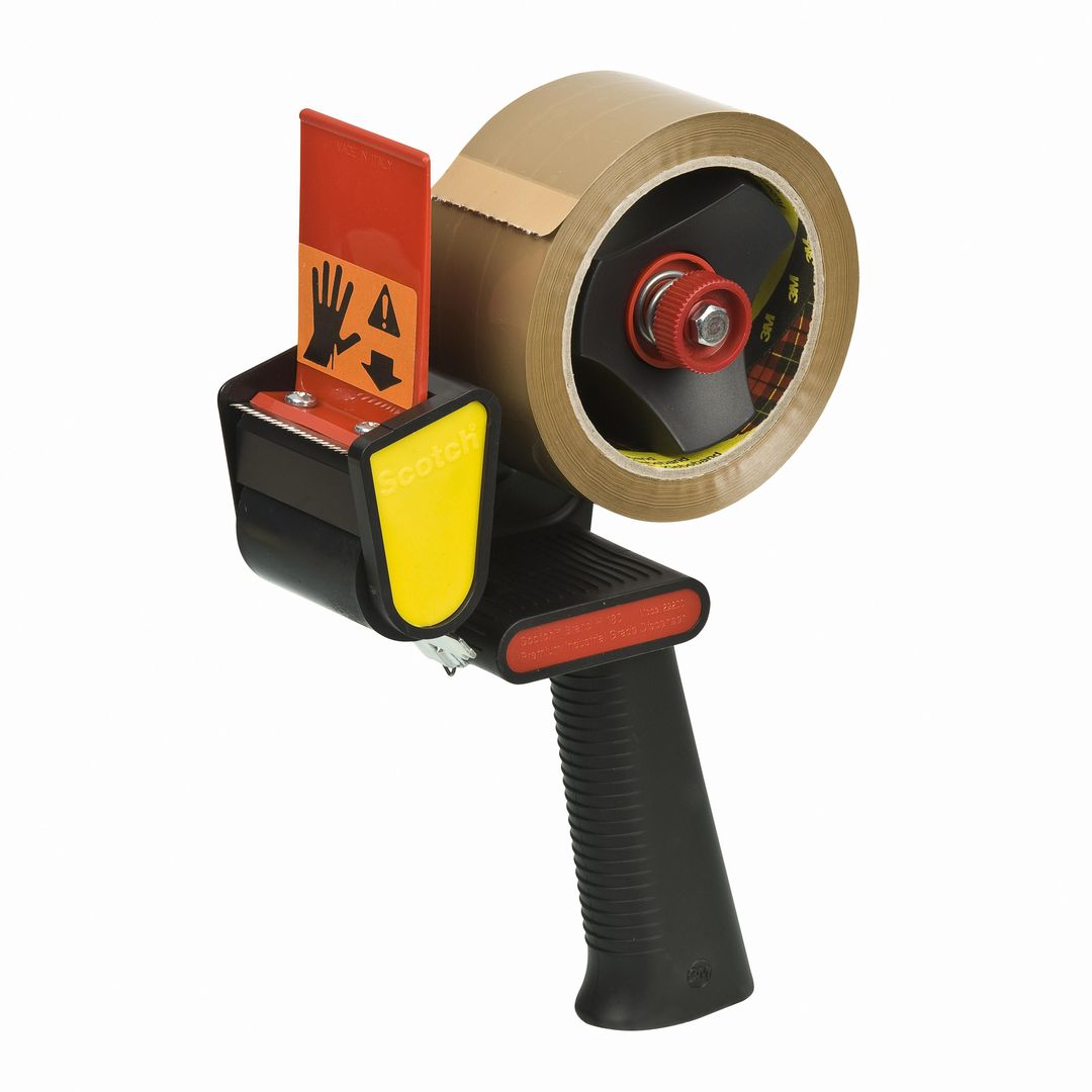 SCOTCH Tejphållare för packtejp 50mm Svart | Emballage och lagerutrustning - Packtejper - Packtejphållare | Kontorsexperten