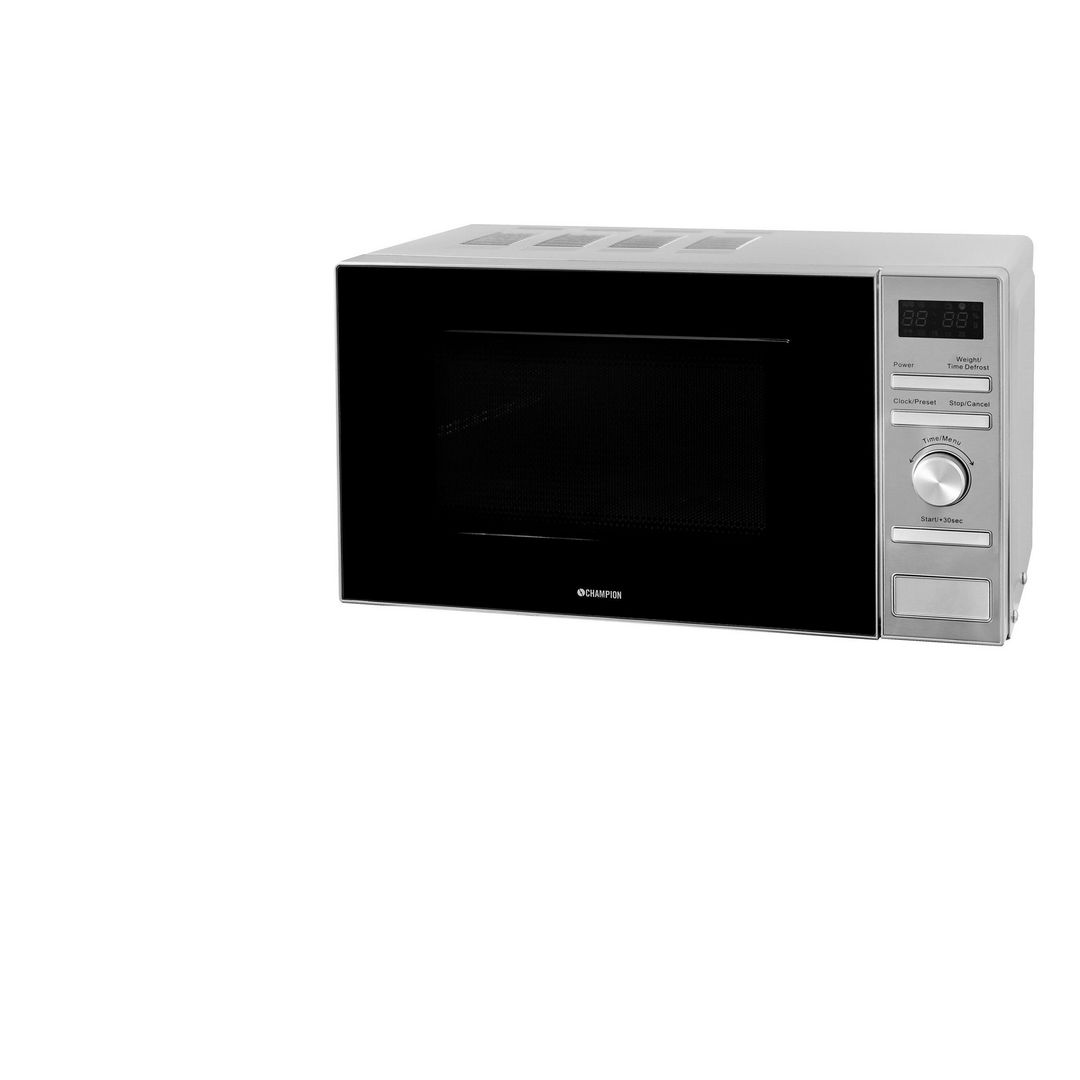 CHAMPION Mikrovågsugn 20l 700W rostfri | Kök och servering - Köksutrustning - Mikrovågsugn | Kontorsexperten