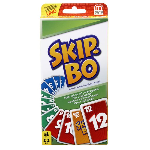 MATTEL Skip-Bo | Skola och förskola - Lekmaterial - Spel - Från 7 - 9 år | Kontorsexperten