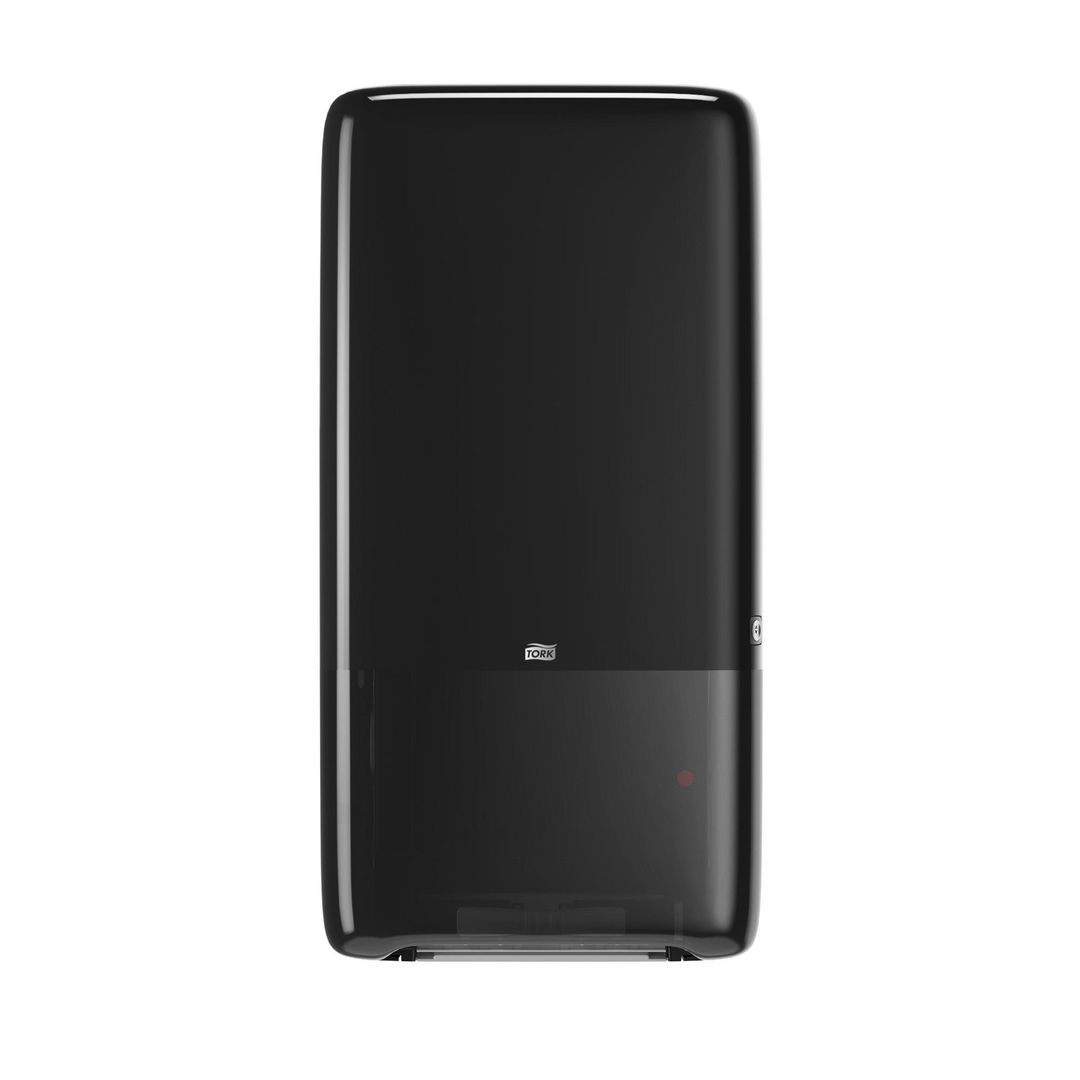TORK Dispenser H5 Handduk PeakServe svart | Städ och hygien - Toalettpapper och torkpapper - Hållare - Pappershanddukar | Kontorsexperten