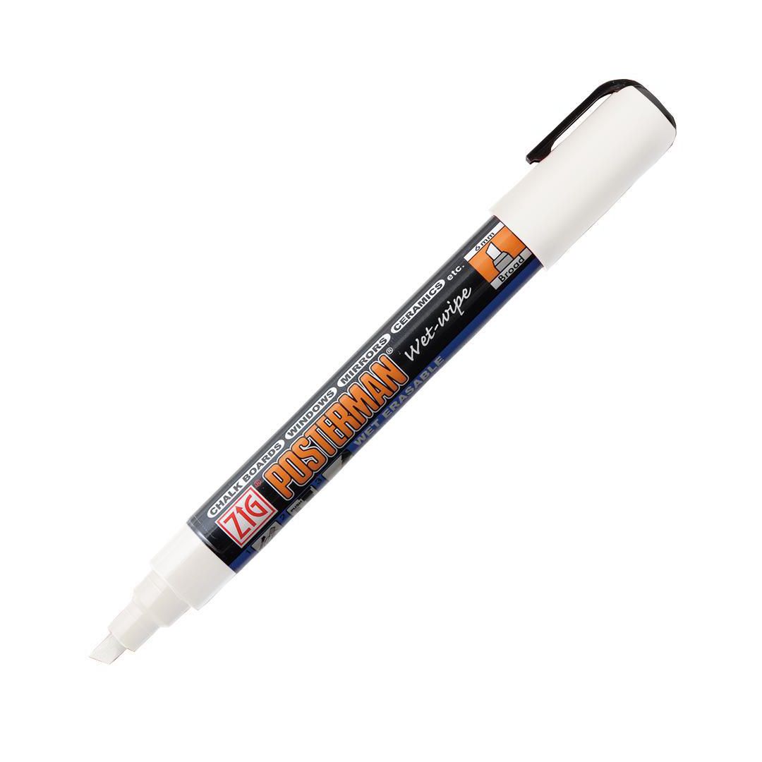 ZIG Märkpenna Posterman 6mm vit | Kontorsmaterial - Pennor - Märkpennor - Special | Kontorsexperten
