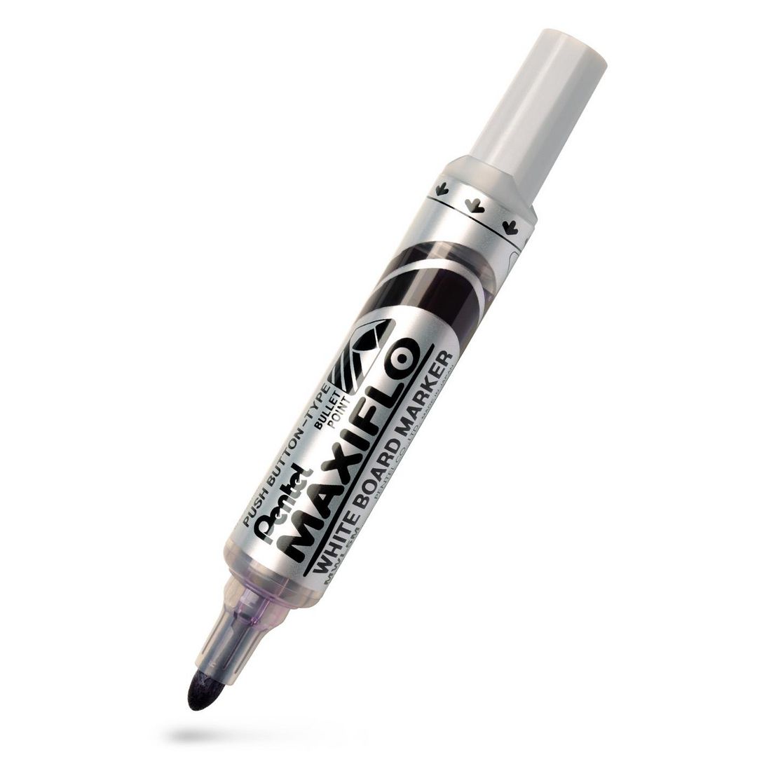 PENTEL Whiteboardpenna Maxiflo rund lila | Kontorsmaterial - Pennor - Whiteboardpennor - Rund spets | Kontorsexperten