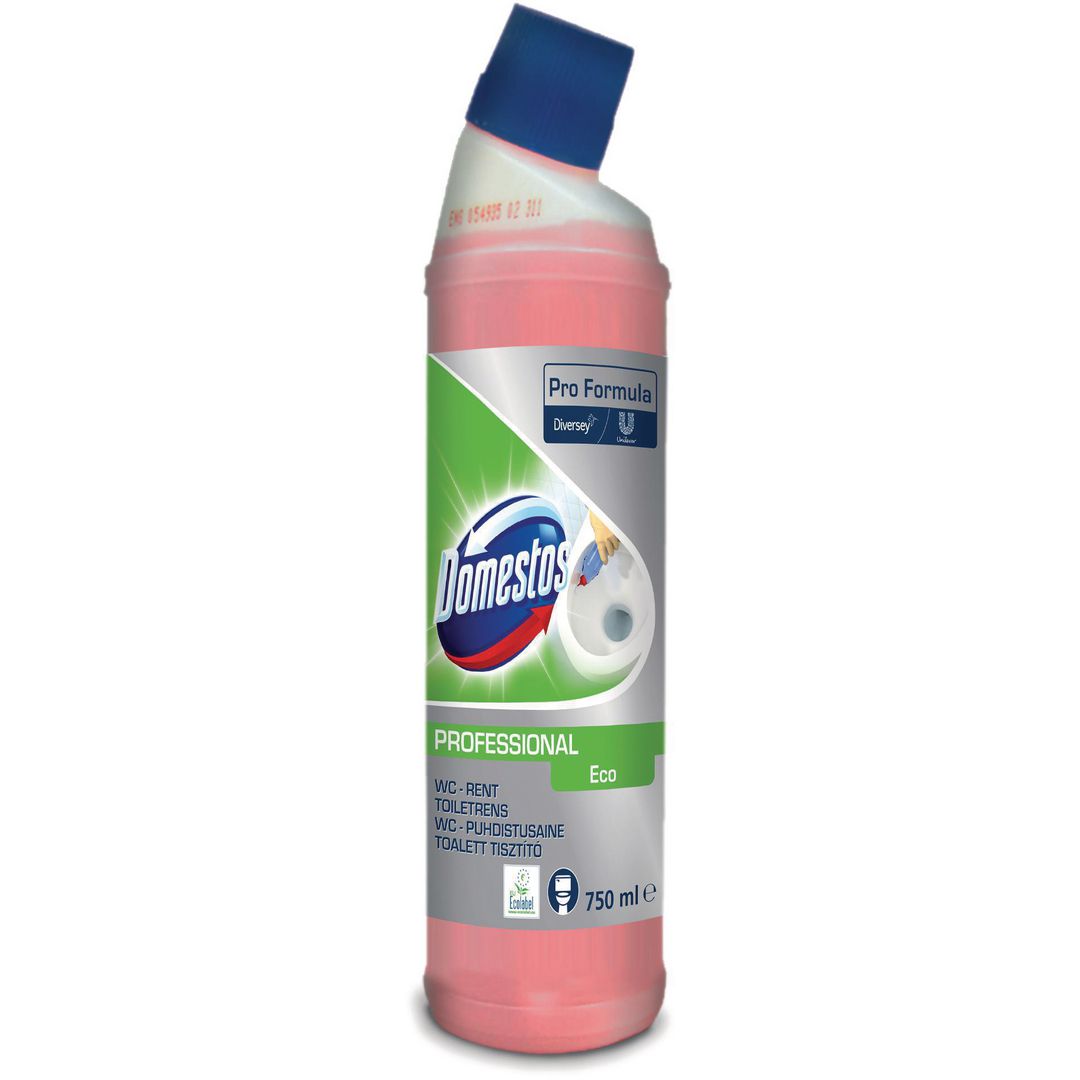 DOMESTOS WC-rent Pro Formula Eco 750ml | Städ och hygien - Rengöringsmedel - WC-rent | Kontorsexperten