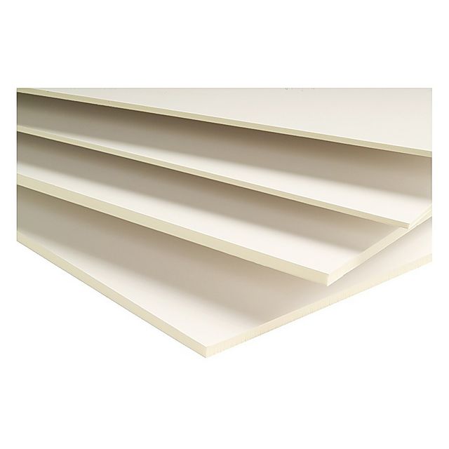 Kapaplattor 5mm vit/vit 100 x 70 cm | Skola och förskola - Hobbymaterial - Utställningsskärmar | Kontorsexperten