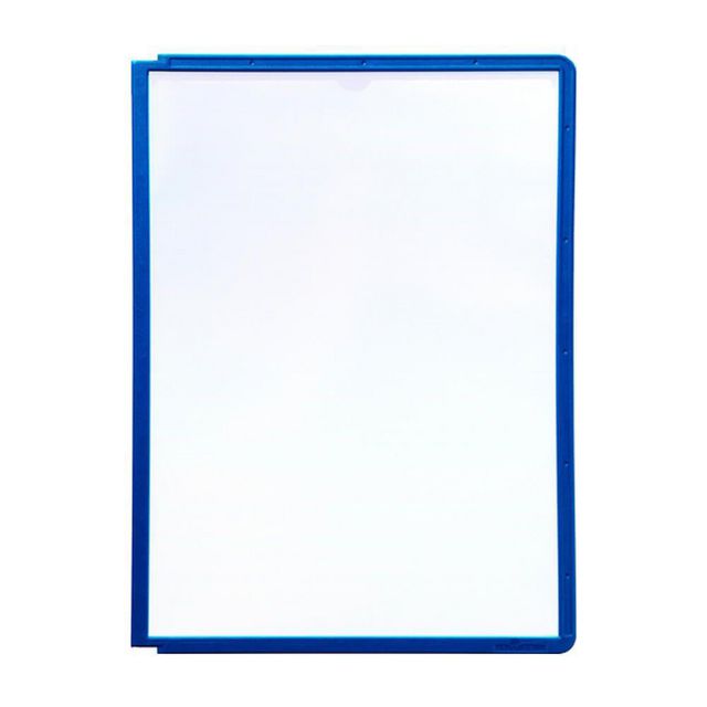 DURABLE Visningspanel, SHERPA, A4, mörkblå ram | Kontorsmaterial - Till skrivbordet - Bordsställ och panelsystem | Kontorsexperten