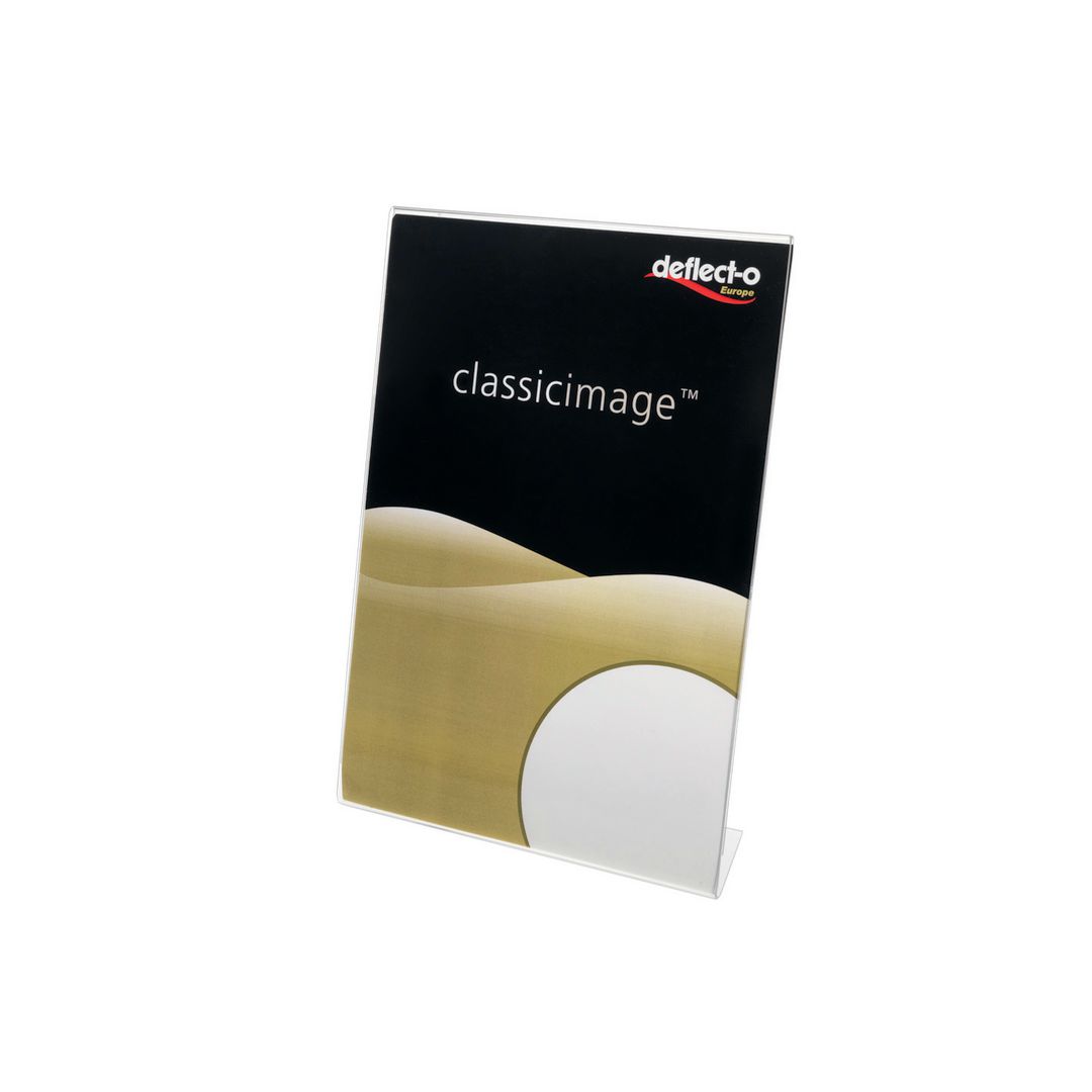DEFLECTO Informationsställ enkel A4 | Kontorsmöbler och inredning - Tavlor ställ och ramar - Informationsställ | Kontorsexperten