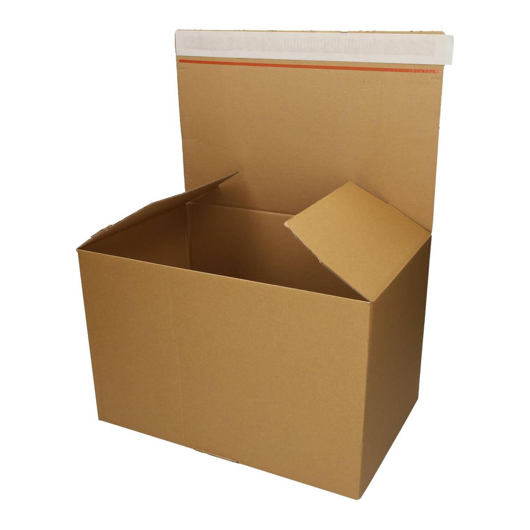 SOBER E-handelslåda 460x309x180-300mm | Emballage och lagerutrustning - Lådor och well - E-handelslådor | Kontorsexperten