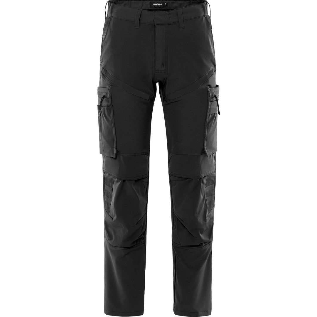 FRISTADS Servicebyxor 2653 LWS svart C156 | Arbetskläder - Arbetsbyxor och shorts - Servicebyxor | Kontorsexperten