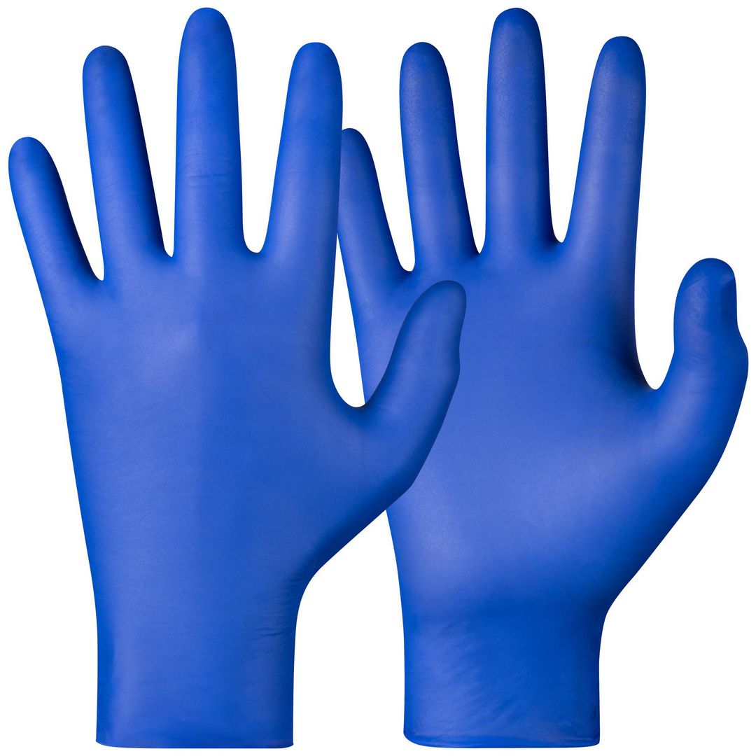 GRANBERG Nitrilhandske blå XL 200/fp | Skyddsutrustning - Engångshandskar - Nitrilhandskar | Kontorsexperten