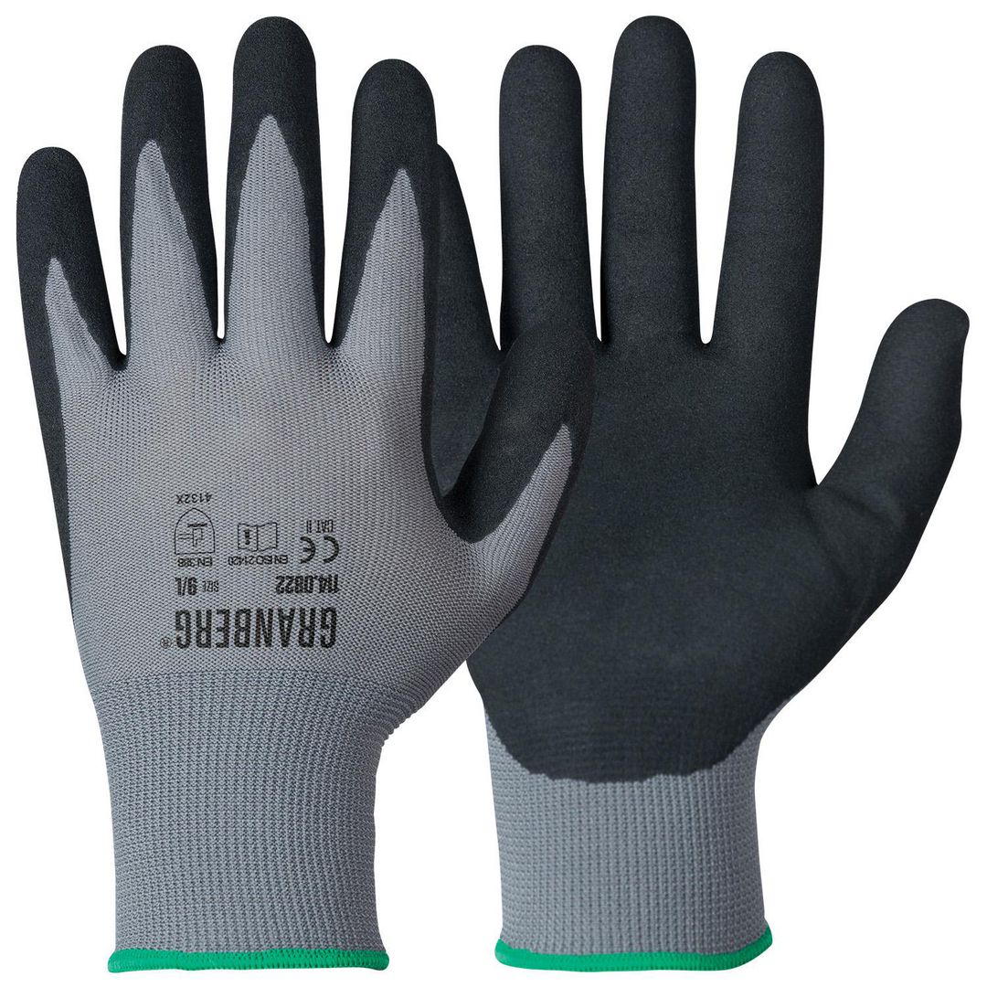 GRANBERG Montagehandske 0822 9 | Skyddsutrustning - Skyddshandskar - Montagehandskar | Kontorsexperten
