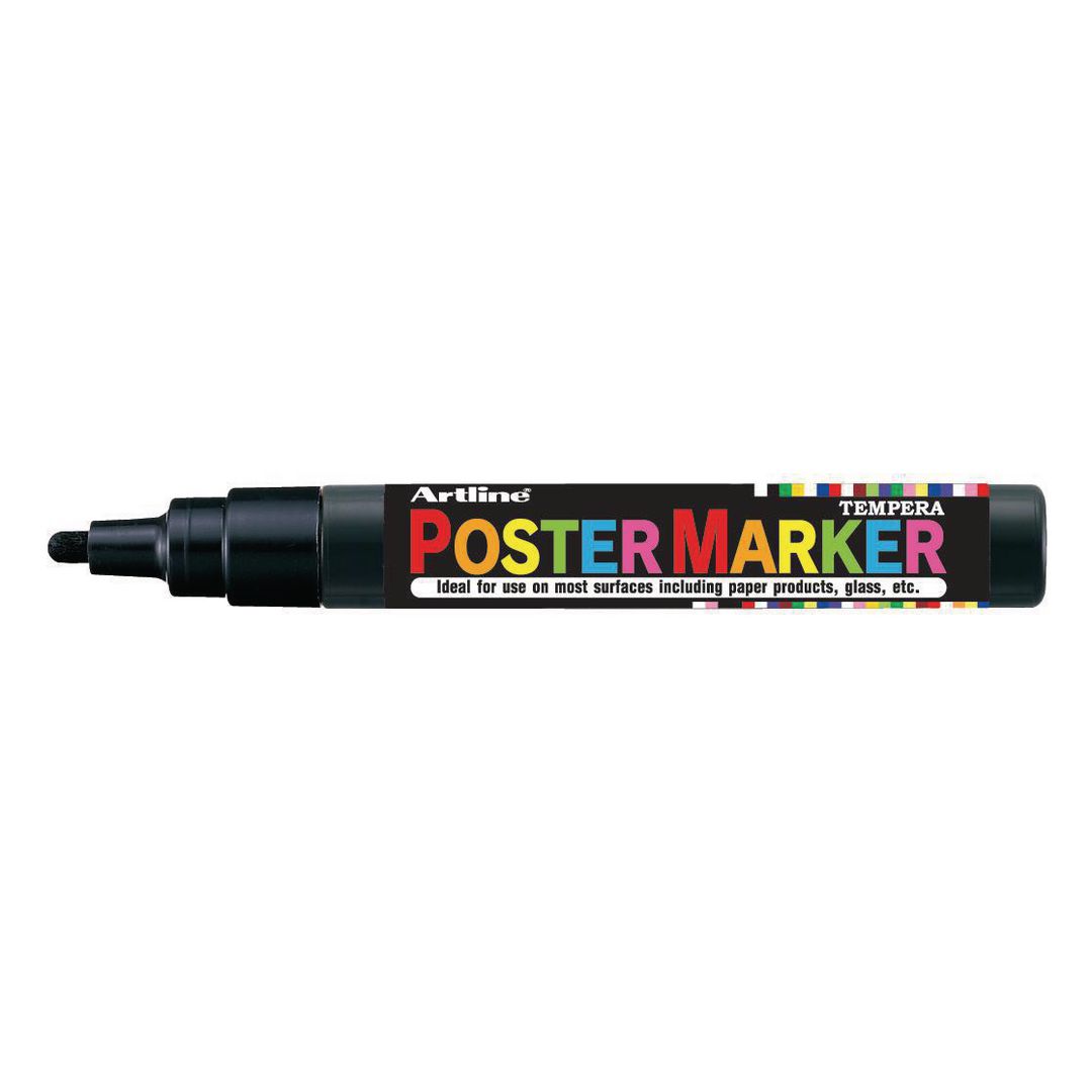 ARTLINE Poster Marker Rund 2,0 mm svart | Kontorsmaterial - Pennor - Märkpennor - Rund spets | Kontorsexperten
