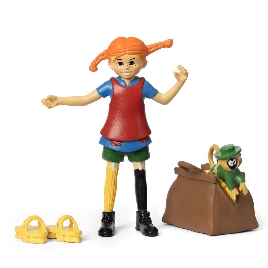 PIPPI Pippi Långstrum Figurset | Skola och förskola - Lekmaterial - Lekfigurer - Övriga | Kontorsexperten