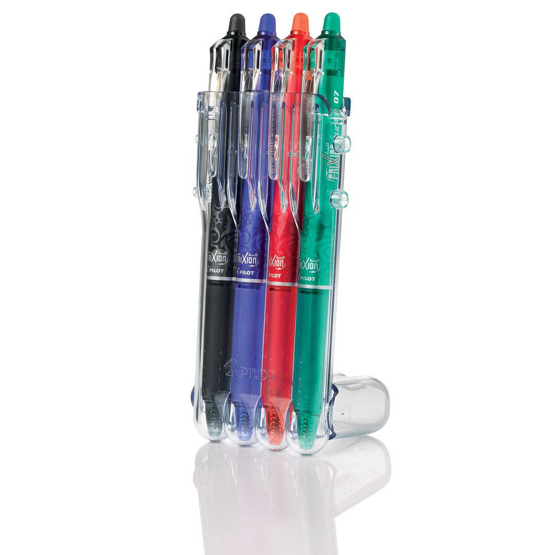 PILOT Gelpenna Frixion Click SET2GO 4/fp | Kontorsmaterial - Pennor - Gelpennor raderbara | Kontorsexperten