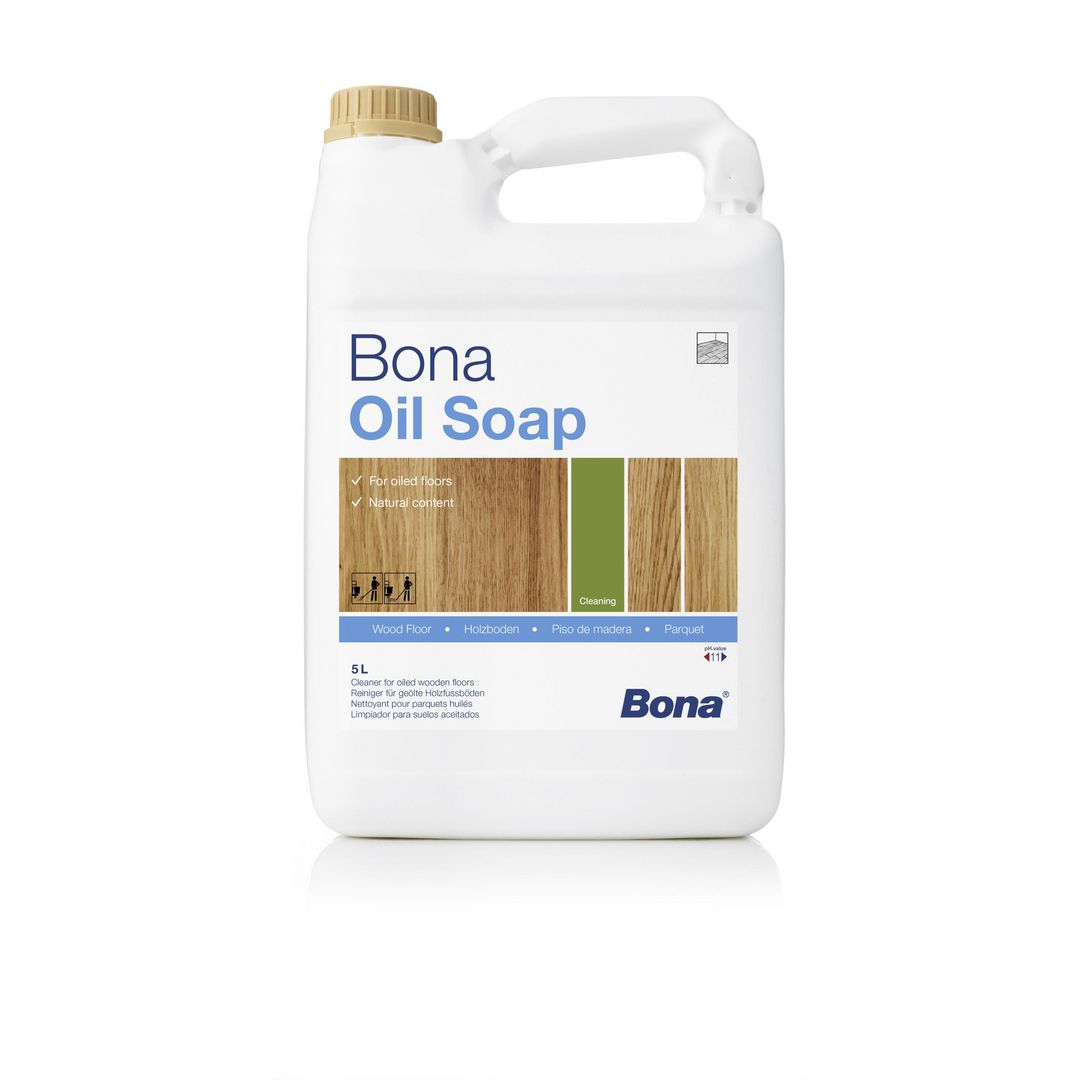BONA Golvsåpa oljat/ vaxat 5 L | Städ och hygien - Golvunderhåll - Golvrengöring | Kontorsexperten