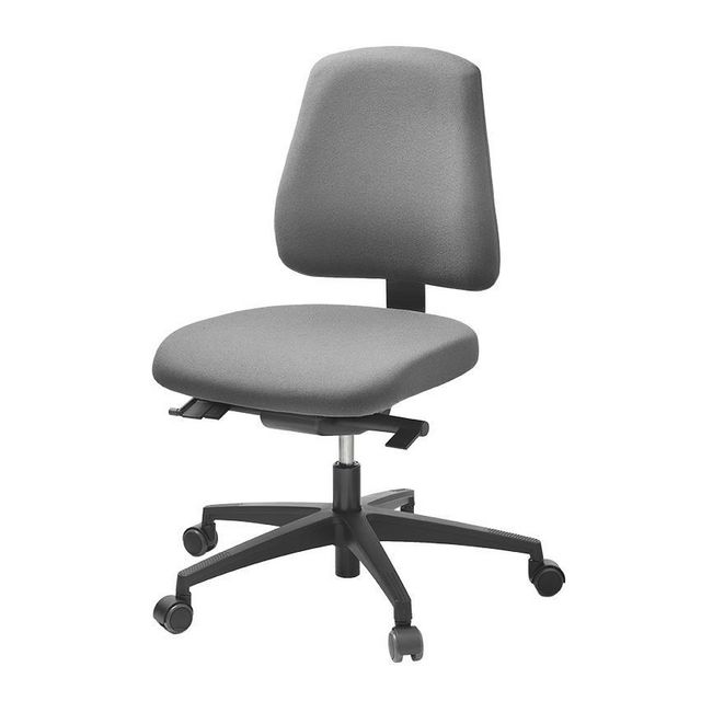LANAB DESIGN Kontorsstol LD6330 grå u armstöd | Kontorsmöbler och inredning - Stolar och sittmöbler - Kontorsstolar | Kontorsexperten