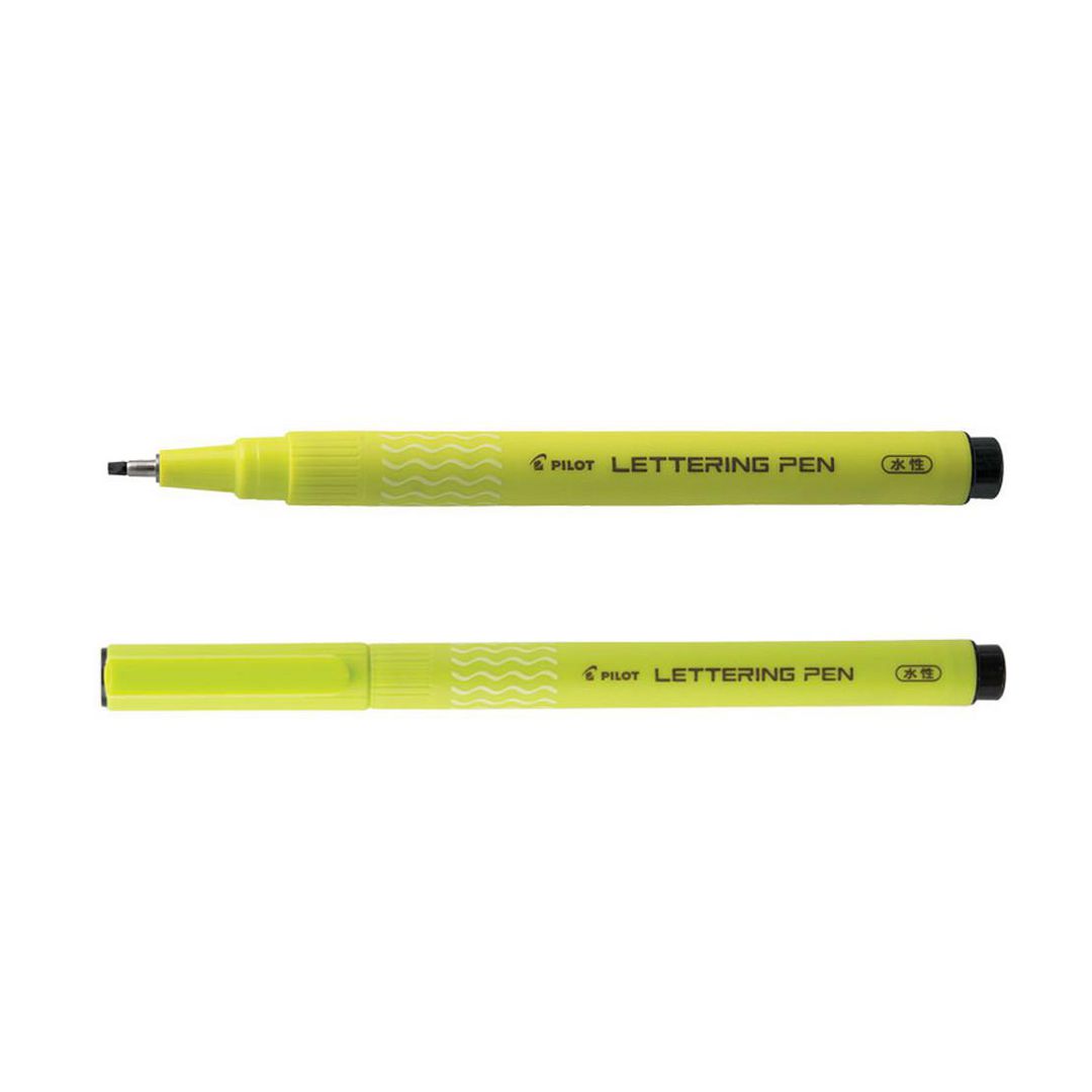 PILOT Kalligrafipenna, fiberspets, 2,0 mm spets, vit pennkropp, svart bläck | Kontorsmaterial - Pennor - Kalligrafipennor | Kontorsexperten