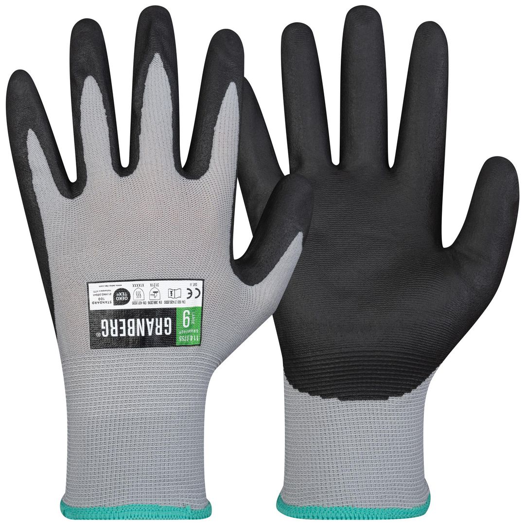 GRANBERG Montagehandske 0755 9 | Skyddsutrustning - Skyddshandskar - Montagehandskar | Kontorsexperten