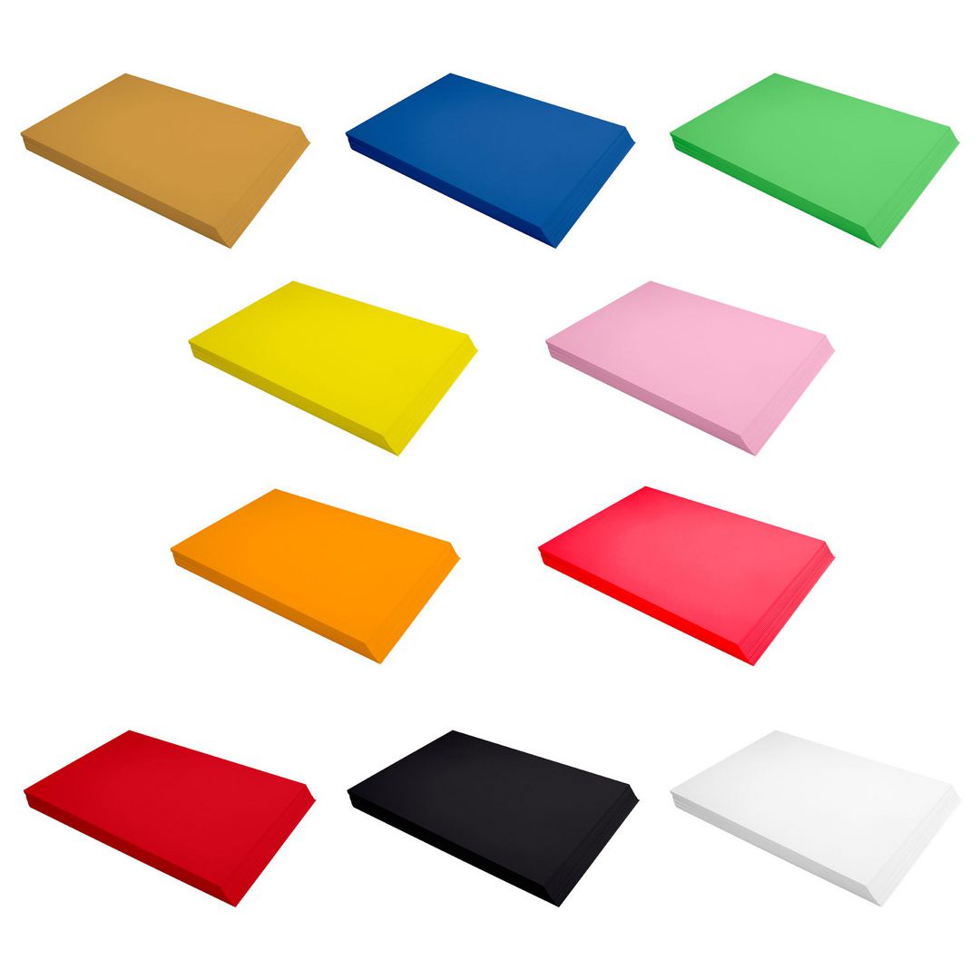 Reklamkartong 35x50cm 270g blå | Skola och förskola - Hobbypapper - Kartong | Kontorsexperten