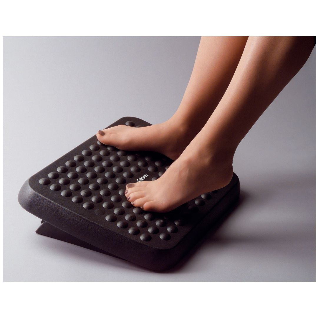 FELLOWES Fotstöd standard svart | Kontorsmöbler och inredning - Stolar och sittmöbler - Fotstöd | Kontorsexperten