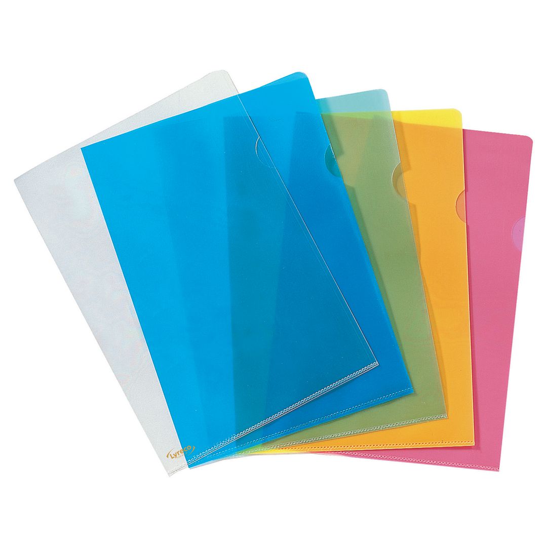 LYRECO Aktmapp 0,15 blå 25/fp | Kontorsmaterial - Mappar och plastfickor - Plastmappar och aktmappar | Kontorsexperten