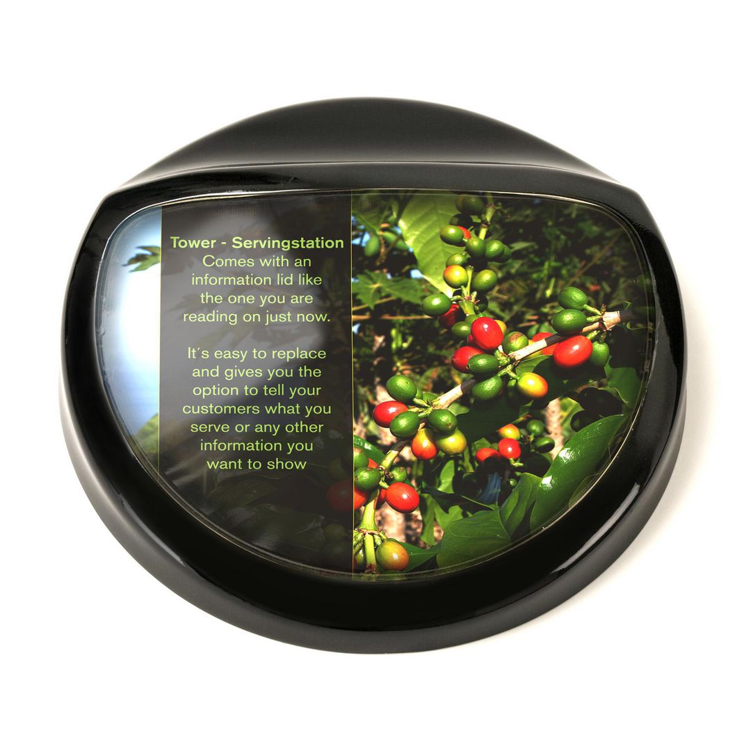 COFFEE QUEEN Displaylock till 5L | Kök och servering - Köksutrustning - Köksartiklar | Kontorsexperten