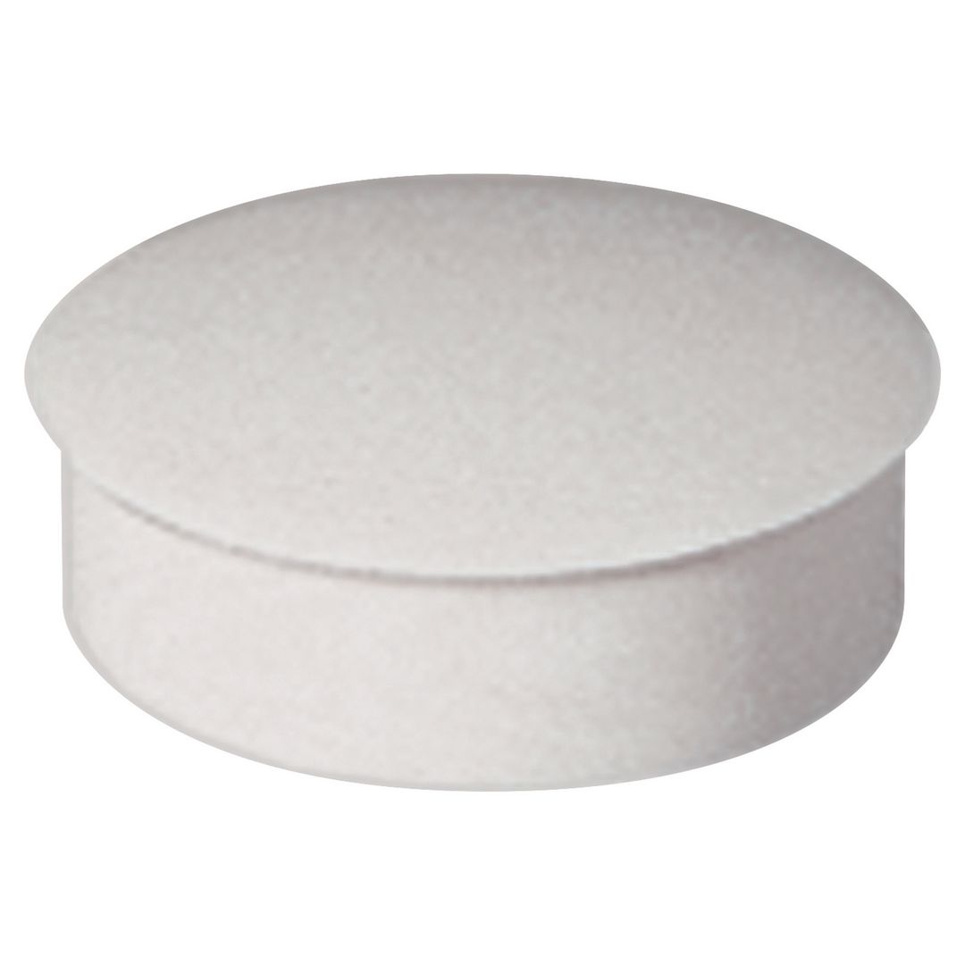 LYRECO Magnetknappar 27mm vit 6/fp | Kontorsmöbler och inredning - Whiteboardtavlor och tillbehör - Magneter | Kontorsexperten