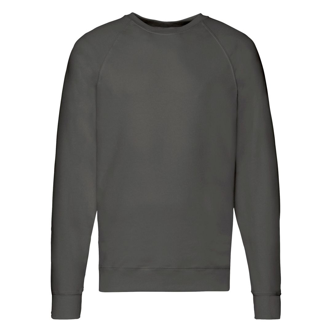 FRUIT OF THE LOOM Sweatshirt mörkgrå XL | Yrkeskläder - Tröjor och Sweatshirts - Sweatshirts | Kontorsexperten