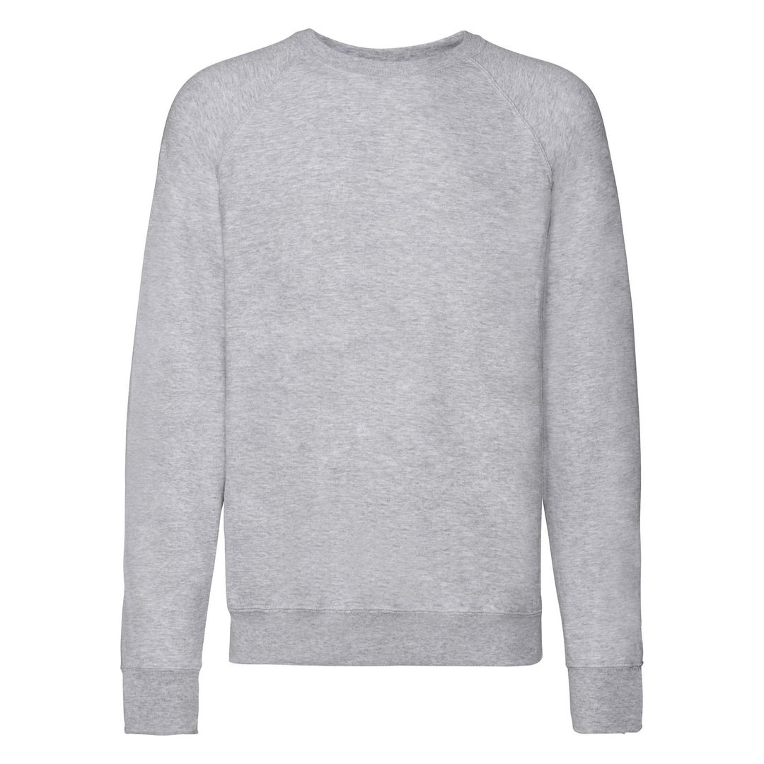 FRUIT OF THE LOOM Sweatshirt gråmelange 2XL | Yrkeskläder - Tröjor och Sweatshirts - Sweatshirts | Kontorsexperten