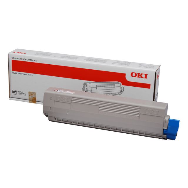 OKI Toner, C822, svart, 44844616 | Toner och bläck - Tonerkassetter - Toner OKI | Kontorsexperten