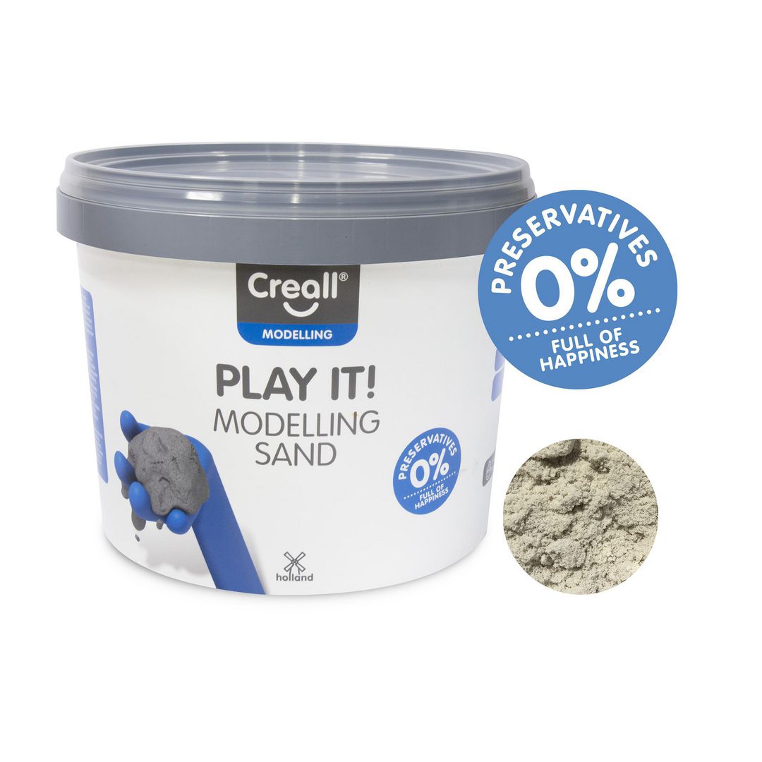 CREALL Leksand natur 5kg | Skola och förskola - Bild och form - Lera och sand | Kontorsexperten