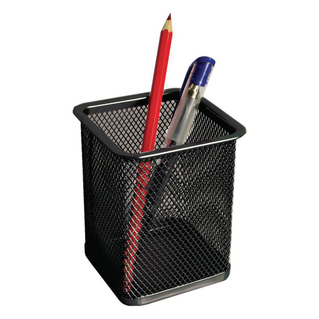 Pennkopp nät metall 80x100mm svart | Kontorsmaterial - Till skrivbordet - Penn och Prylställ | Kontorsexperten