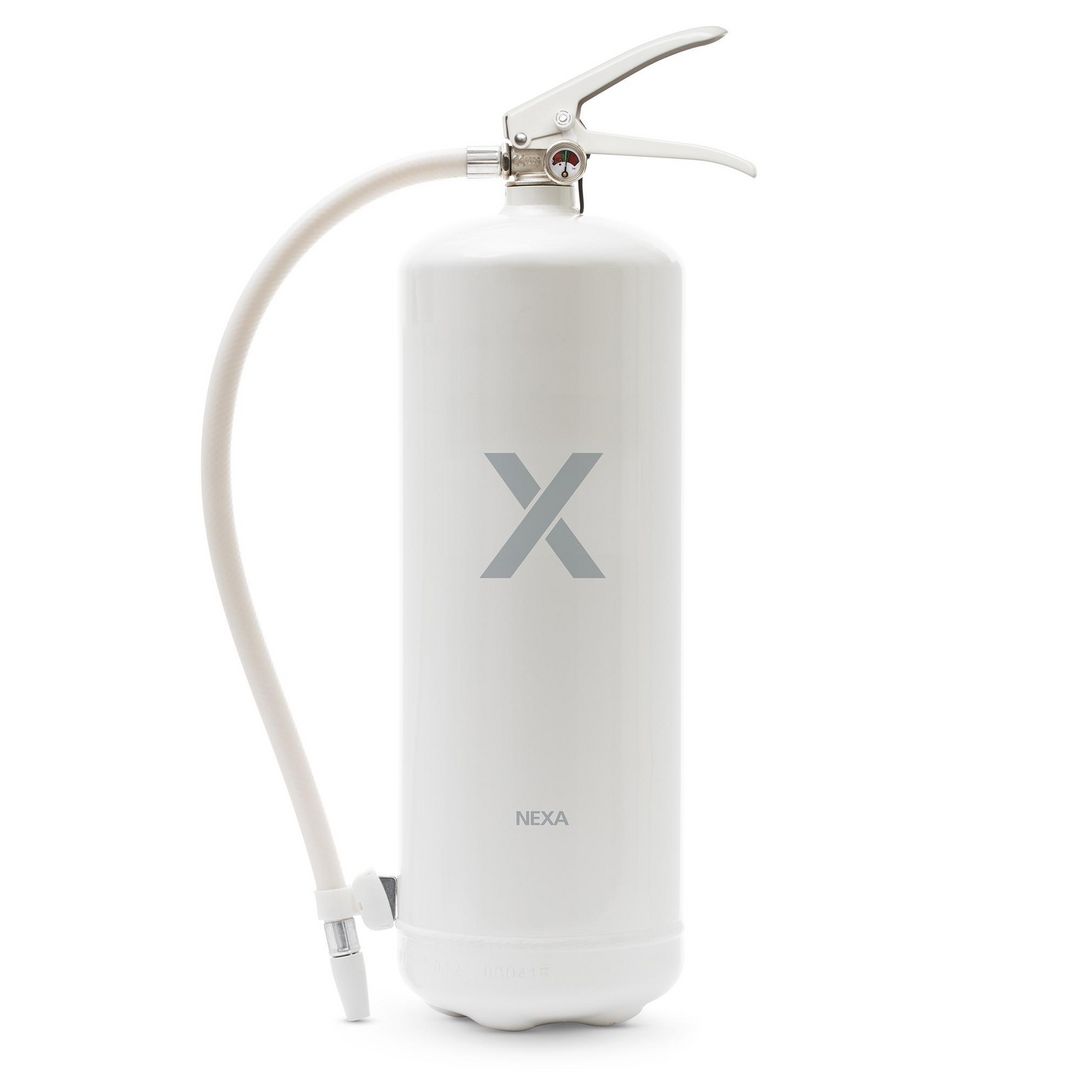 NEXA Brandsläckare pulver 6kg vit 43A 233B C | Skyddsutrustning - Brandsäkerhet - Brandsläckare | Kontorsexperten
