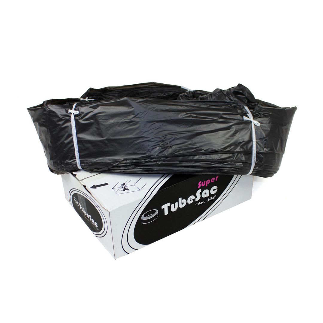 TUBESAC Kassett Super 45m svart | Städ och hygien - Påsar och säckar - Kassett - Longopac | Kontorsexperten