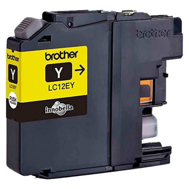 BROTHER Toner LC12Y Gul | Toner och bläck - Tonerkassetter - Toner Brother | Kontorsexperten