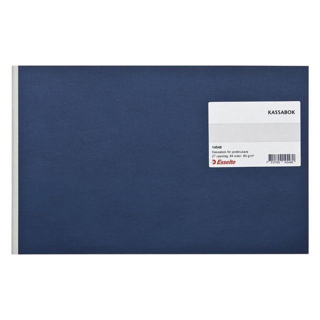 Esselte Kassabok för jordbrukare, kartongbunden, 360 x 240 mm | Kontorsmaterial - Blanketter och bokföring - Bokföringsböcker | Kontorsexperten