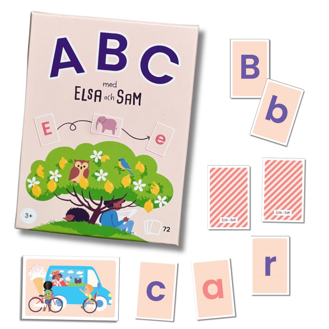 ELSA OCH SAM Spel ABC, mångfaldsfokuserat | Skola och förskola - Lekmaterial - Spel - Från 3 - 4 år | Kontorsexperten