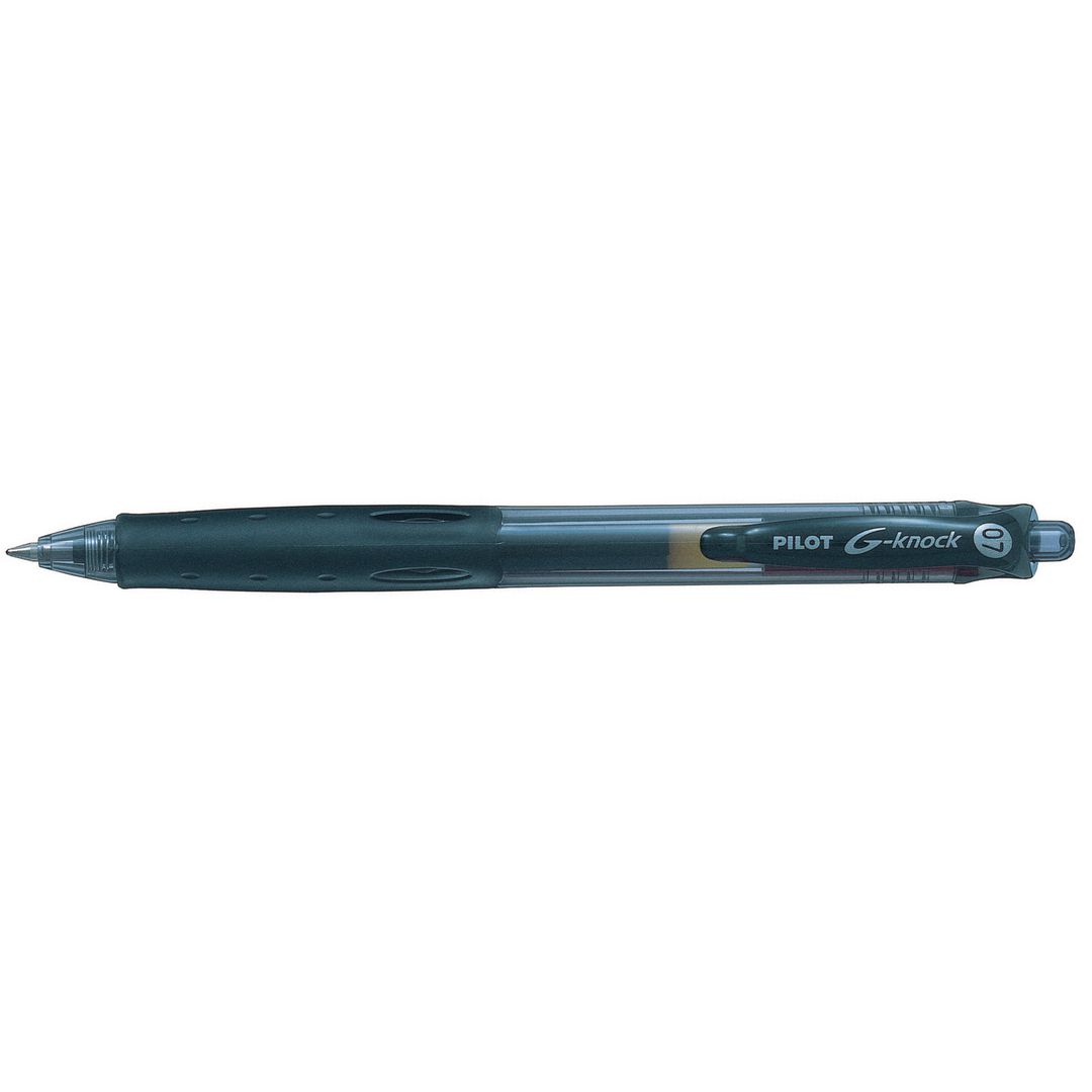 PILOT BEGREEN Gelpenna G-knock 0,7 svart | Kontorsmaterial - Pennor - Gelpennor | Kontorsexperten