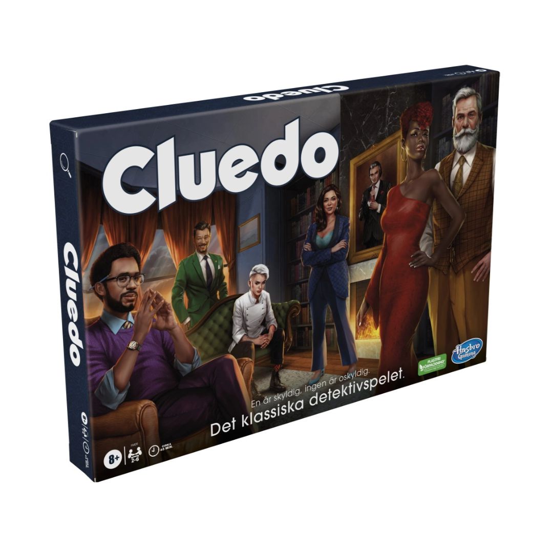 HASBRO GAMES Spel Cluedo | Skola och förskola - Lekmaterial - Spel - Från 7 - 9 år | Kontorsexperten