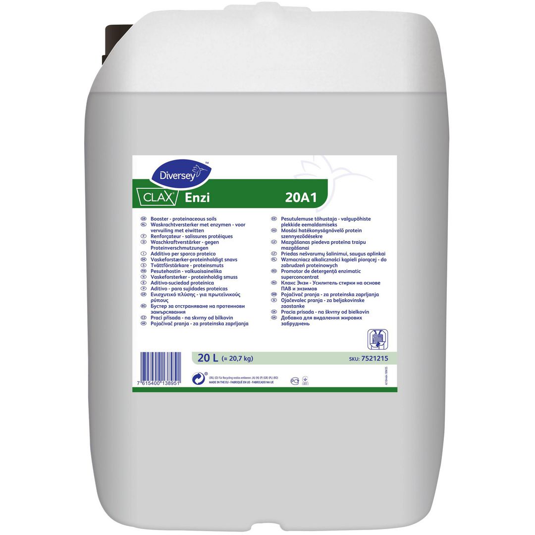 CLAX Tvättförstärkare Enzi 20A1 20L | Städ och hygien - Tvättmedel och klädvård - Tvättmedel | Kontorsexperten