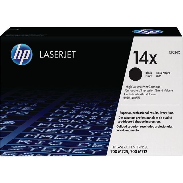 HP Toner CF214X 14X 17,5K Svart | Toner och bläck - Tonerkassetter - Toner HP | Kontorsexperten