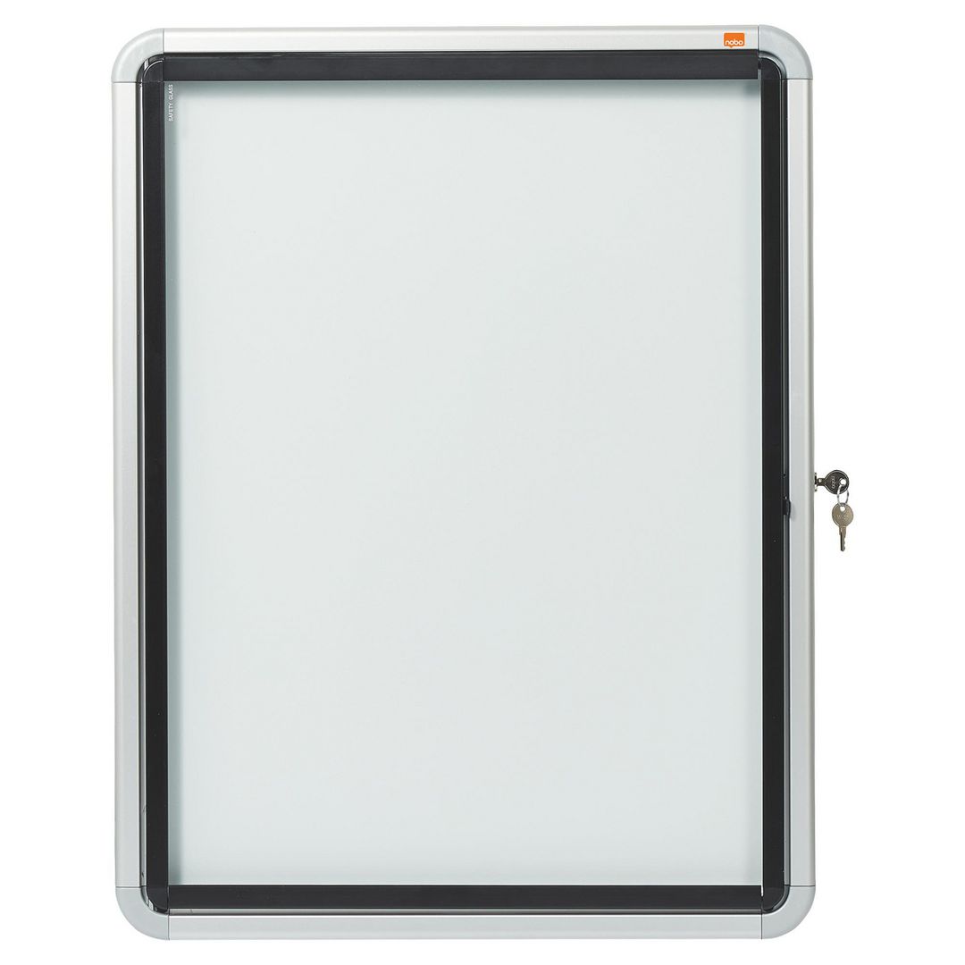 NOBO Glasskåp utomhusbruk magnetisk 4xA4 | Kontorsmöbler och inredning - Tavlor ställ och ramar - Glasskåp | Kontorsexperten