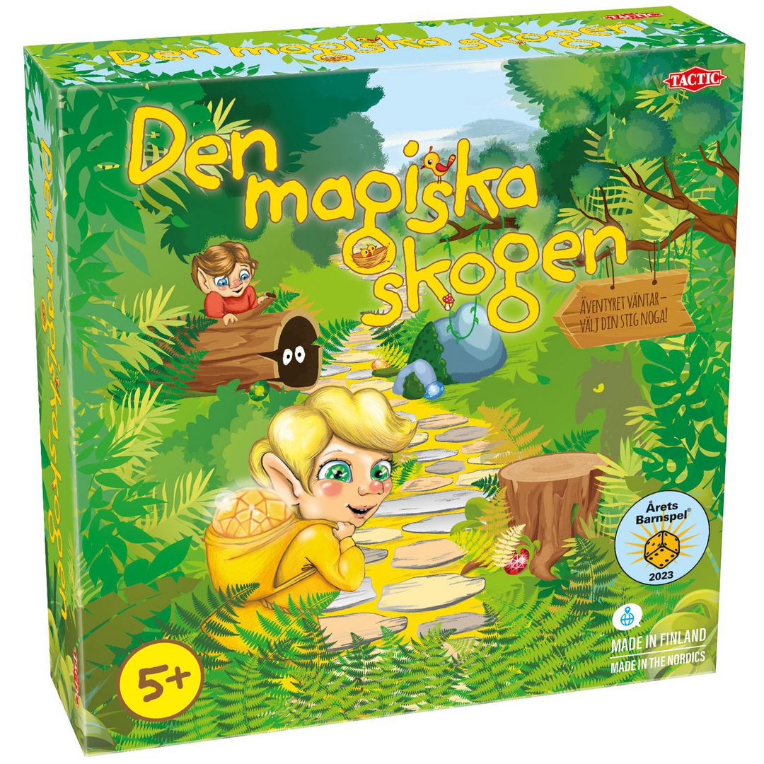 TACTIC Spel Den magiska skogen från 5år | Skola och förskola - Lekmaterial - Spel - Från 5 - 6 år | Kontorsexperten