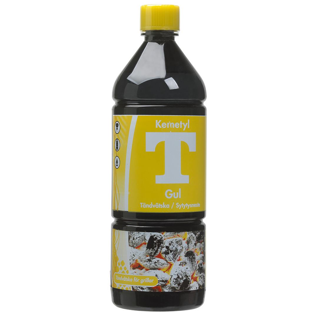 Tändvätska T-Gul 1L | Kök och servering - Köksutrustning - Köksartiklar | Kontorsexperten