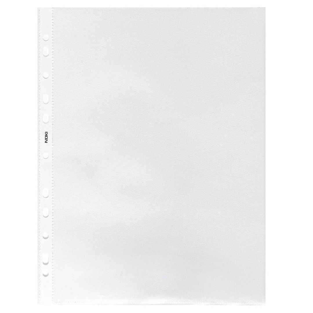 Plastficka A4 präglad 0,12mm 100/fp | Kontorsmaterial - Mappar och plastfickor - Plastfickor - Öppen överkant | Kontorsexperten