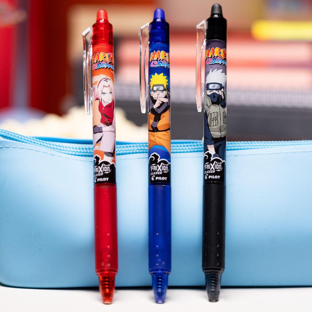 PILOT Gelpenna PILOT Frixion Naruto 0,7 svart | Kontorsmaterial - Pennor - Gelpennor raderbara | Kontorsexperten