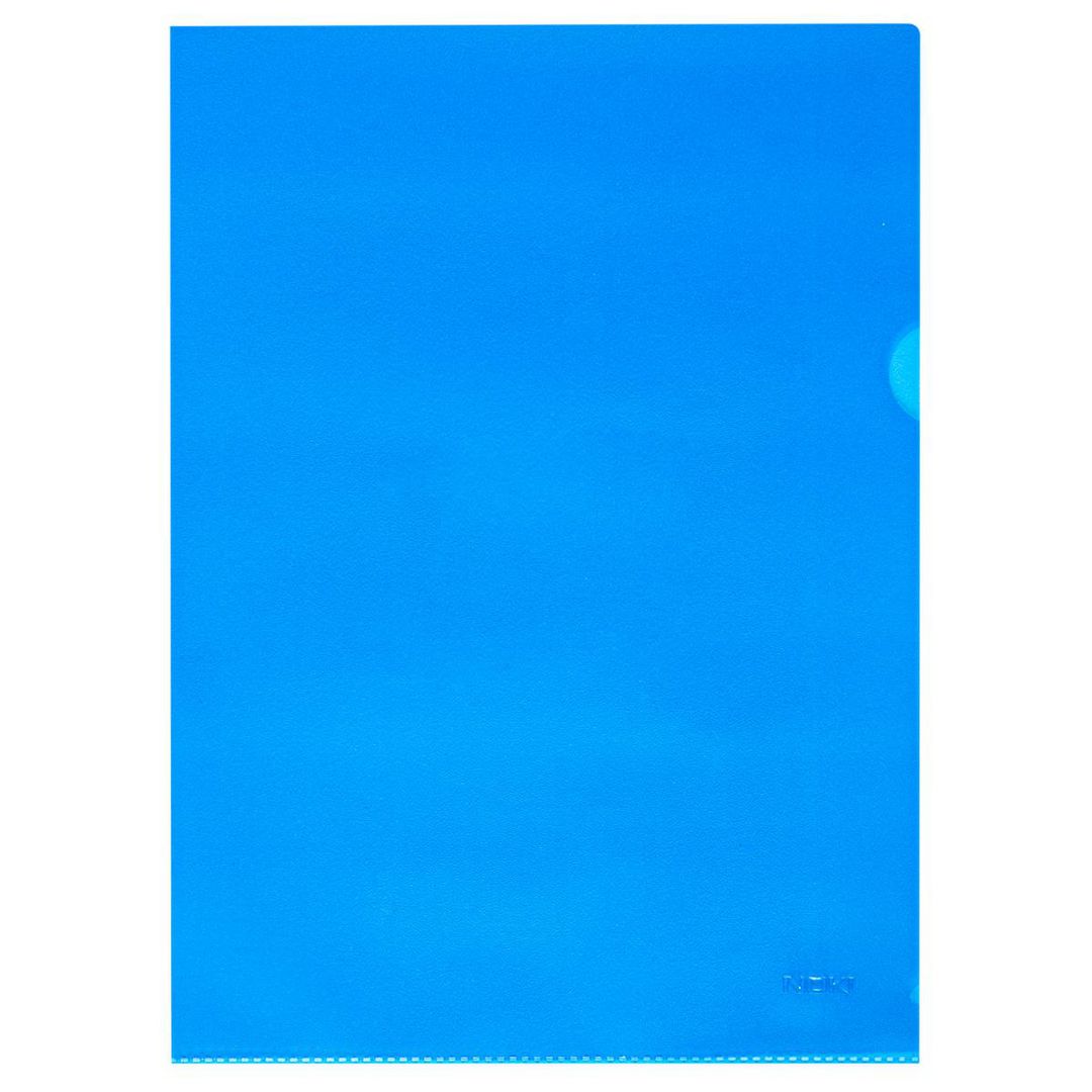 Aktmapp A4 0,12 blå 100/fp | Kontorsmaterial - Mappar och plastfickor - Plastmappar och aktmappar | Kontorsexperten
